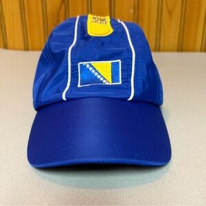 Blue Cap with Bosnia Flag Design